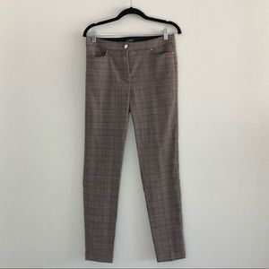 Plaid Pattern Pants